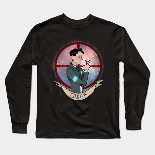 The detective Long Sleeve T-Shirt by InfiniteArtist
